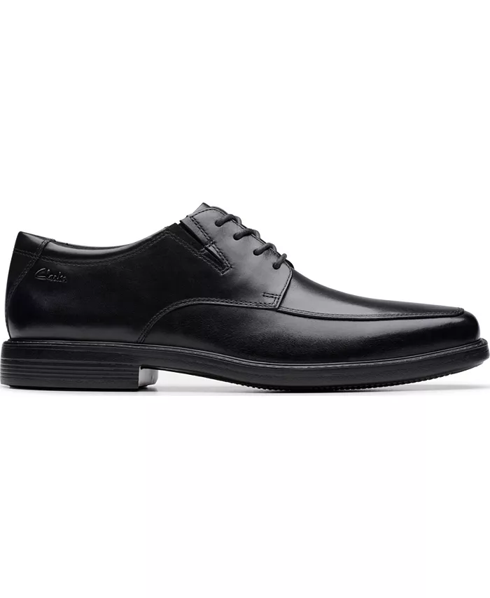 Мужские туфли Cosgrove с квадратным носком и передником Clarks, черный — фото 2