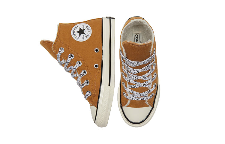 Кеды Converse Chuck Taylor All Star 1970s Canvas Shoes K Brown/White, белый — фото 4