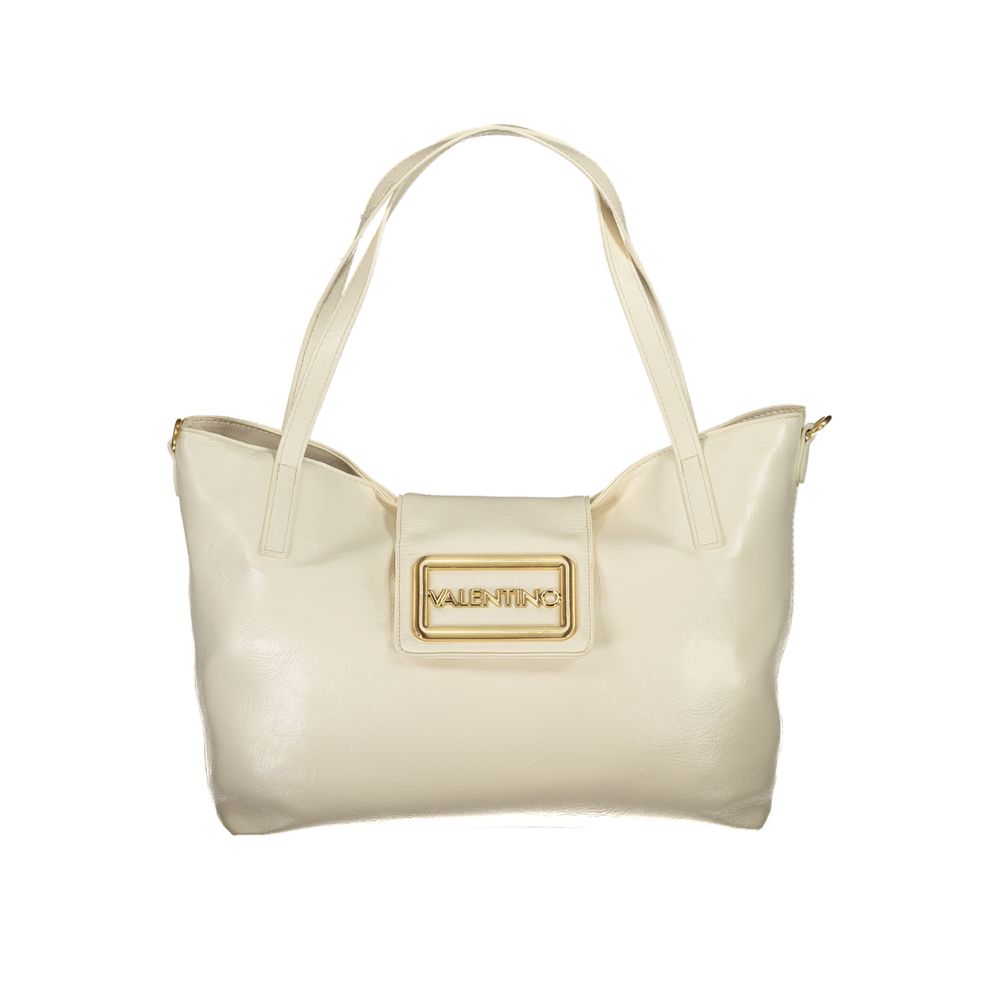 

Бежевая полиэтиленовая женская сумка Valentino Bags, Бежевый, Бежевая полиэтиленовая женская сумка Valentino Bags