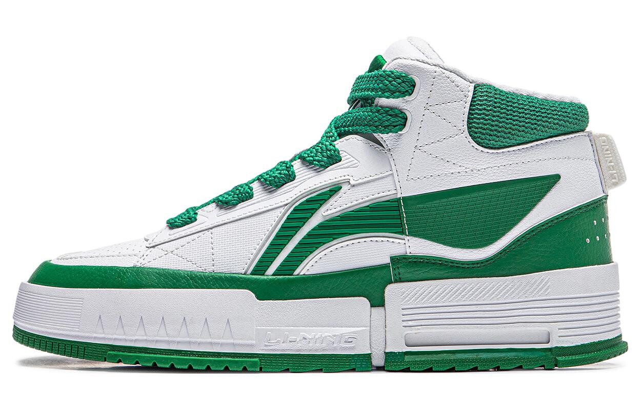 

Кроссовки LINING Mileage Skateboarding Shoes Men Mid-top, зеленый