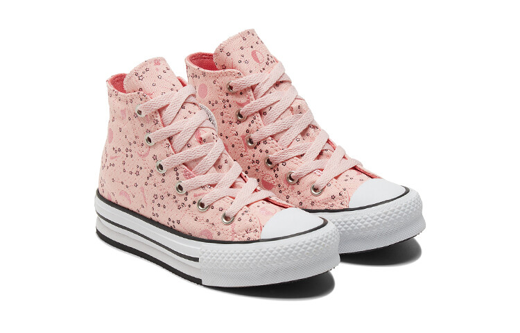 Кеды Converse Chuck Taylor All Star EVA Platform High GS 'Constellations - Storm Pink' — фото 3