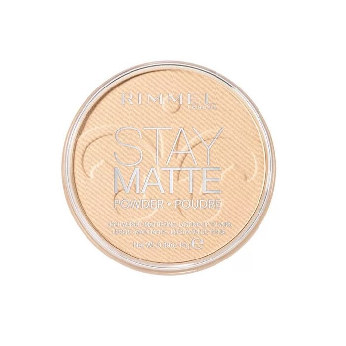 

Пудра для лица Stay Matte Polvos Matificantes Rimmel, 06 Warm Beige