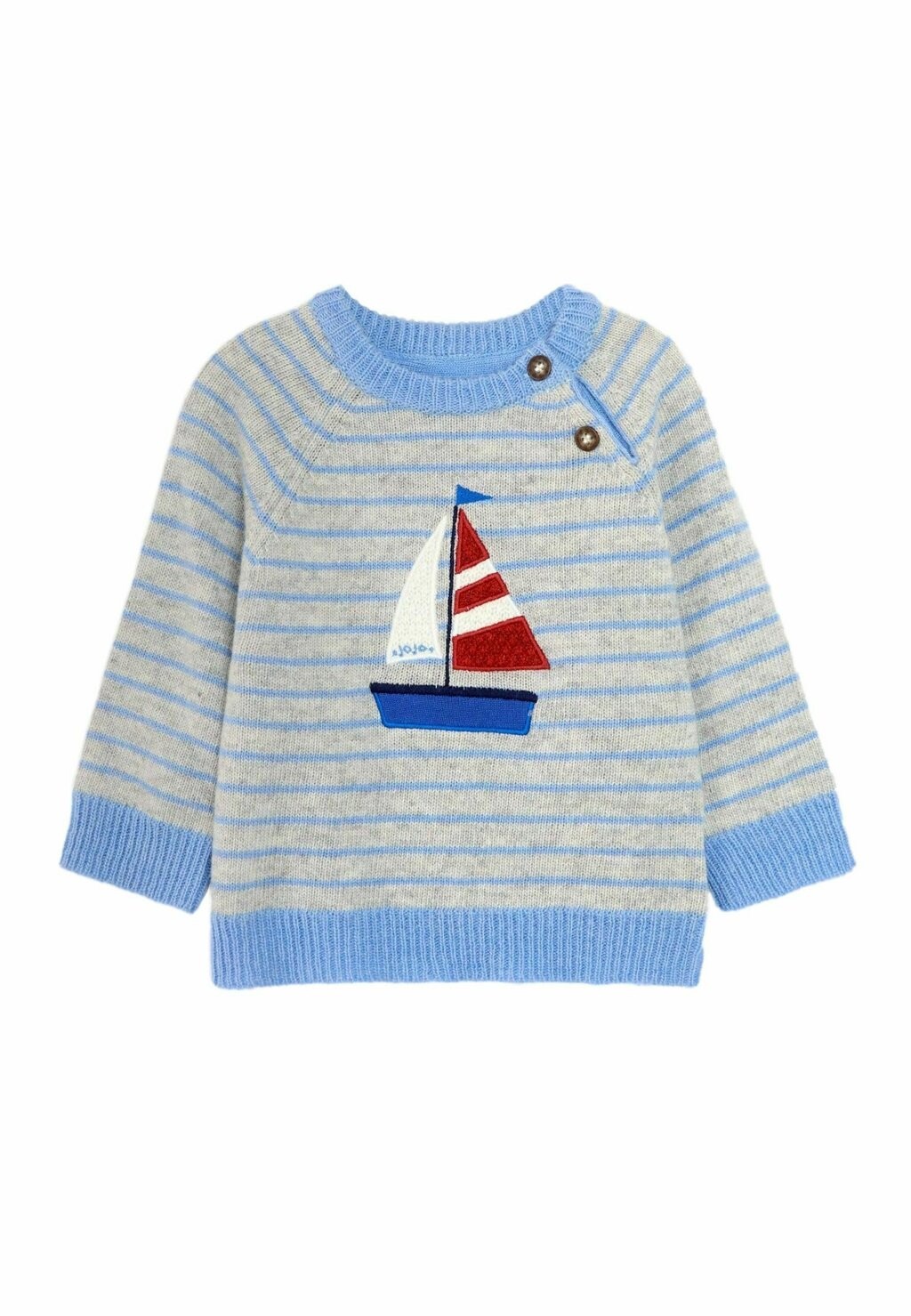 

Вязаный свитер REGULAR FIT JoJo Maman Bébé, синий