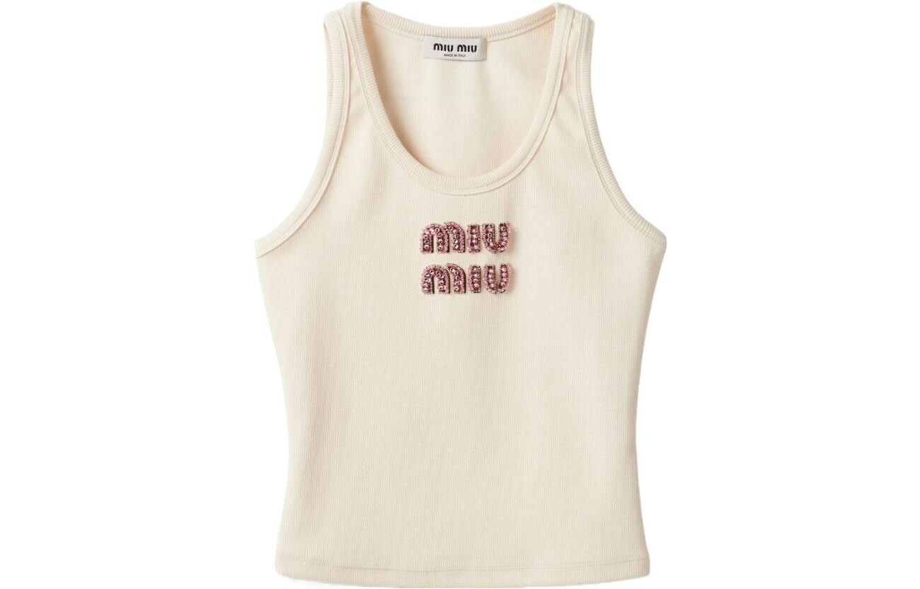 

Жилет женский Miu Miu, светло-бежевый