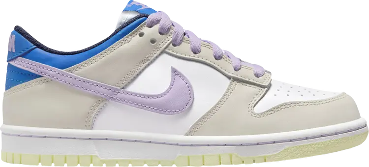 Кроссовки Dunk Low GS 'Khaki Blue Pink', коричневый