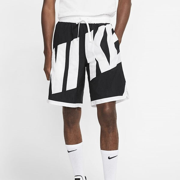 Шорты ретро большой логотип спортивные быстросохнущие шорты Nike, белый — фото 4