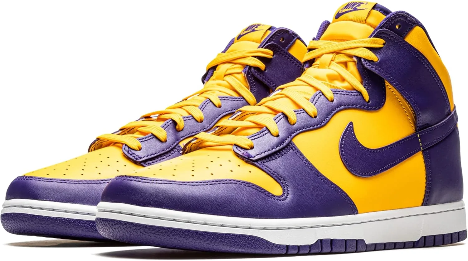Мужские баскетбольные кроссовки Nike Dunk Hi Retro, фиолетовый — фото 3