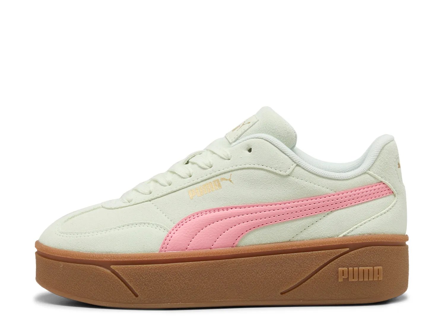 Кроссовки Puma Club II Era SD Platform Sneaker - Women's, темно-зеленый — фото 3