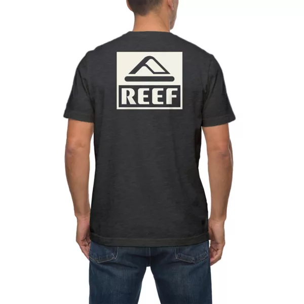 

Мужская футболка Tellie с принтом Reef, серый