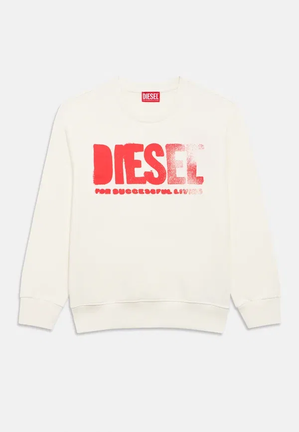 Толстовка Diesel Sider over, цвет светло-бежевый