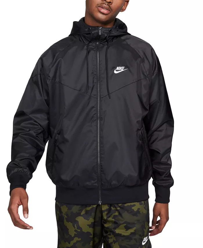 

Мужская спортивная куртка Windrunner Nike, черный