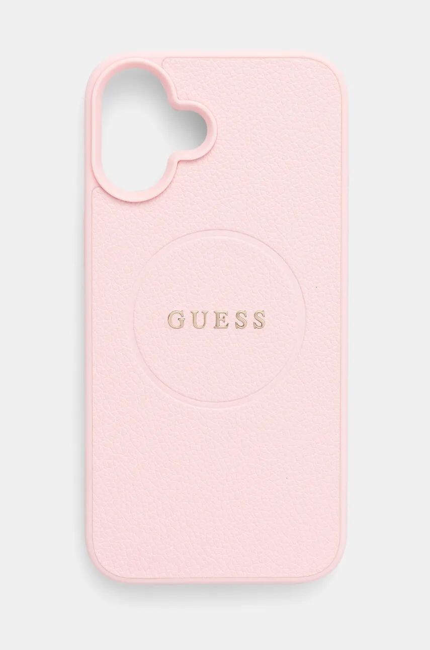 

Чехол Guess для iPhone 16 Plus 6.7, розовый