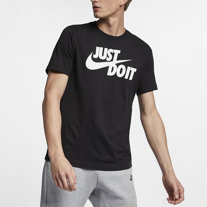 Футболка мужская комплект из 2 шт., черная Nike, черный — фото 4