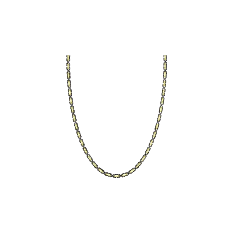 

Колье zancan из золота 18 карат с черной керамикой - kc074g-n Zancan