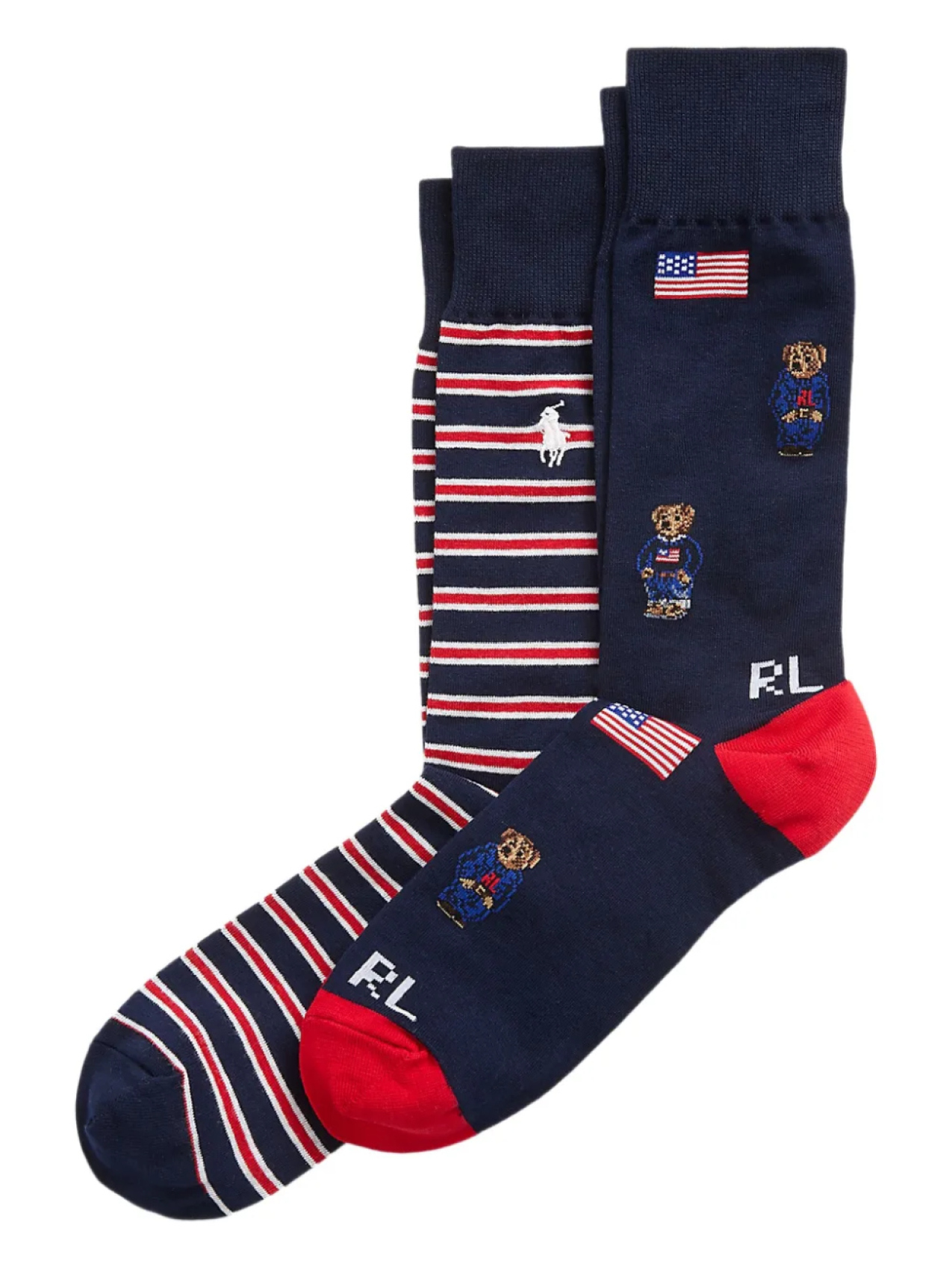 

Polo Ralph Lauren комплект из двух пар носков, синий