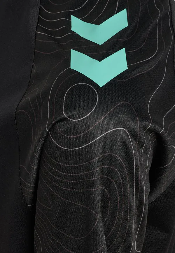 Тренировочная спортивная футболка blaze 2.0 Hummel, Black Pool Blue — фото 4