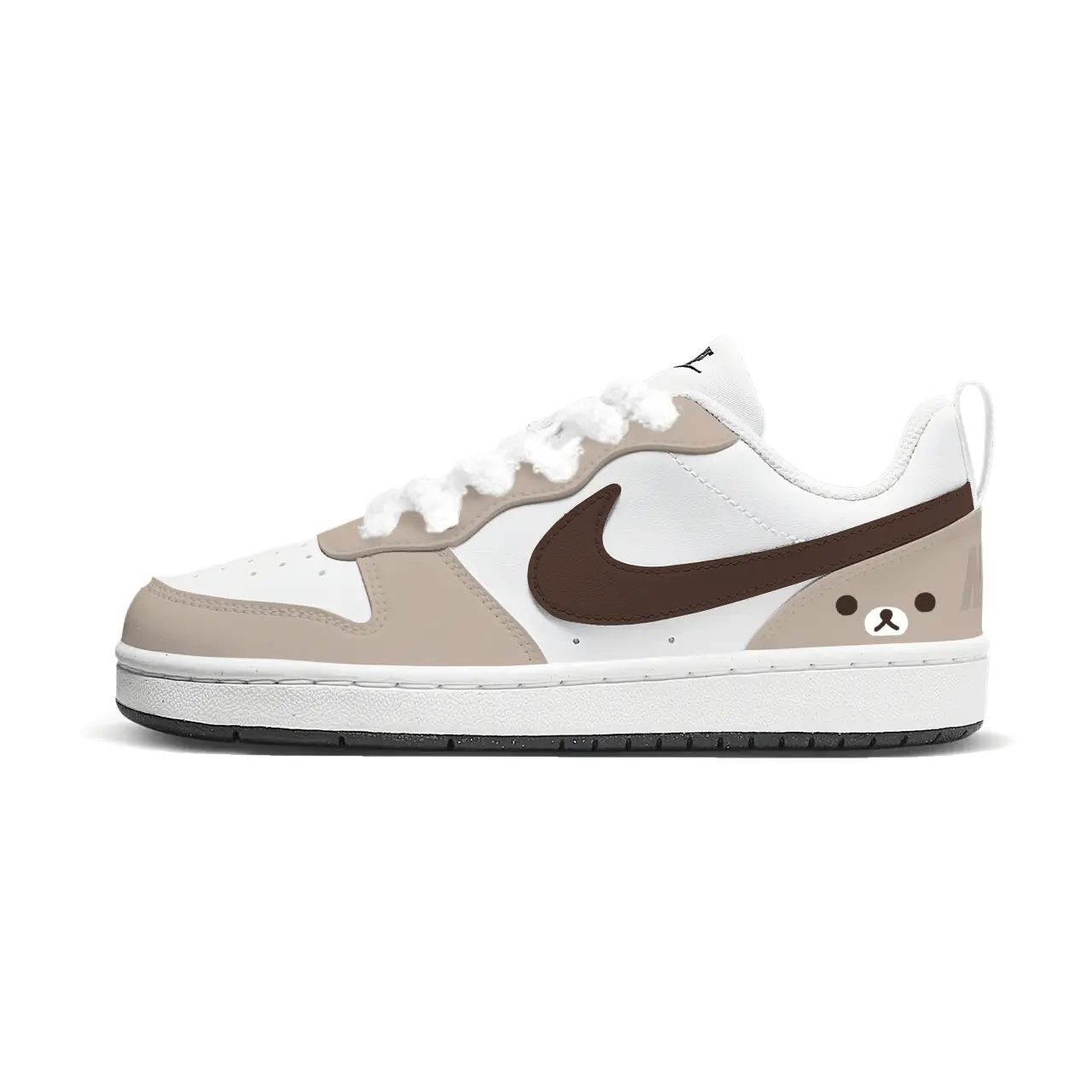 

Court Borough Coffee Bear Low top детские скейтерские кроссовки Coffee Nike, коричневый