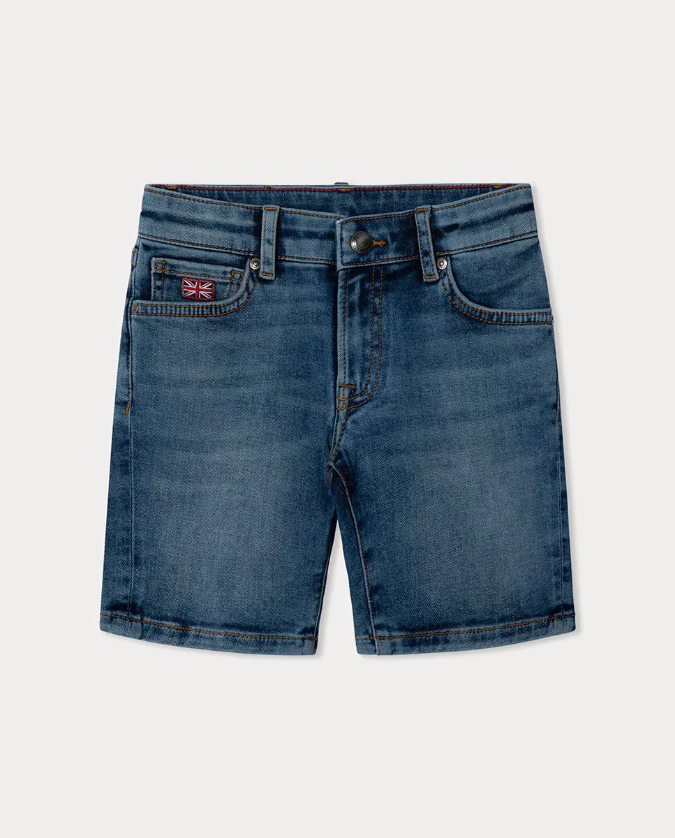 

Детские шорты Stretch Short Vintage Hackett, темно-синий