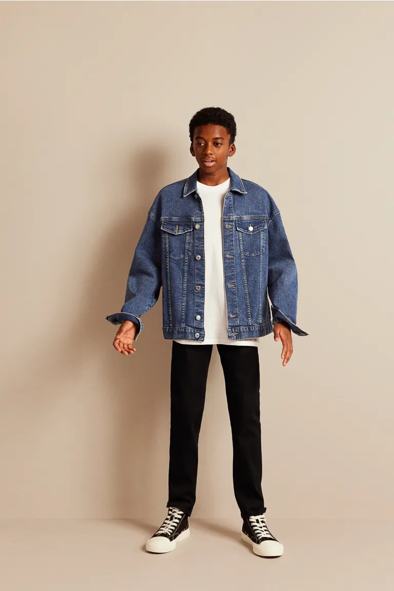 

Упаковка из 2 джинсов узкого кроя H&M, черный