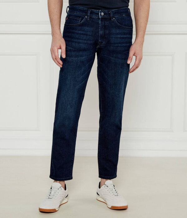 

Джинсы оникс бо Slim fit Boss Orange, черный