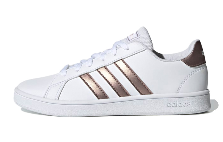 

GRAND COURT Kids Скейтбординг Кроссовки Детские низкие белые/коричневые Adidas Neo