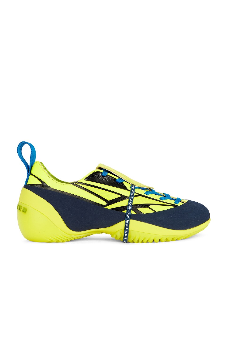 

Кроссовки Reebok из коллаборации с Reebok Botter, желтый/синий