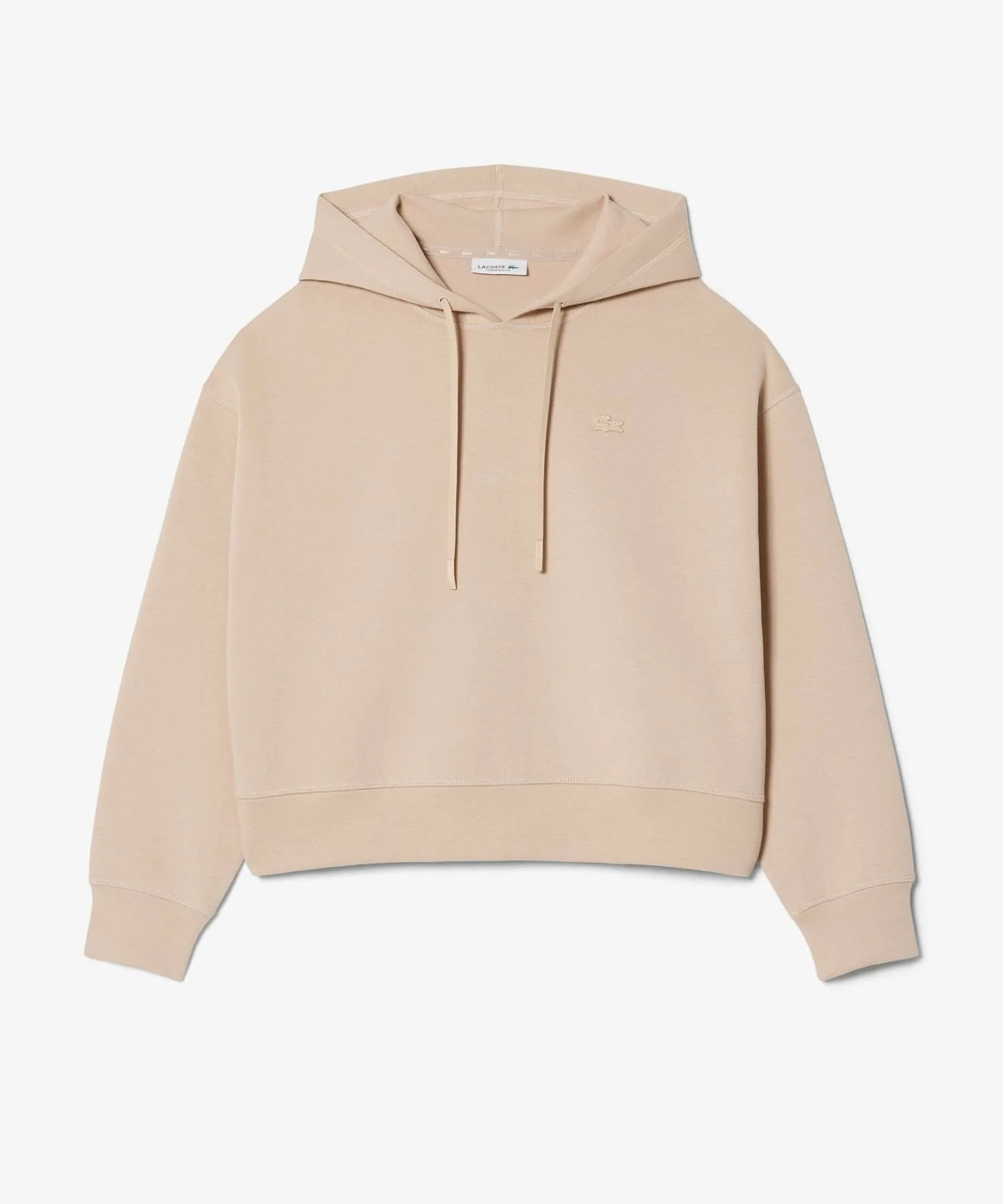 Толстовка LACOSTE Свободного кроя, Beige — фото 4