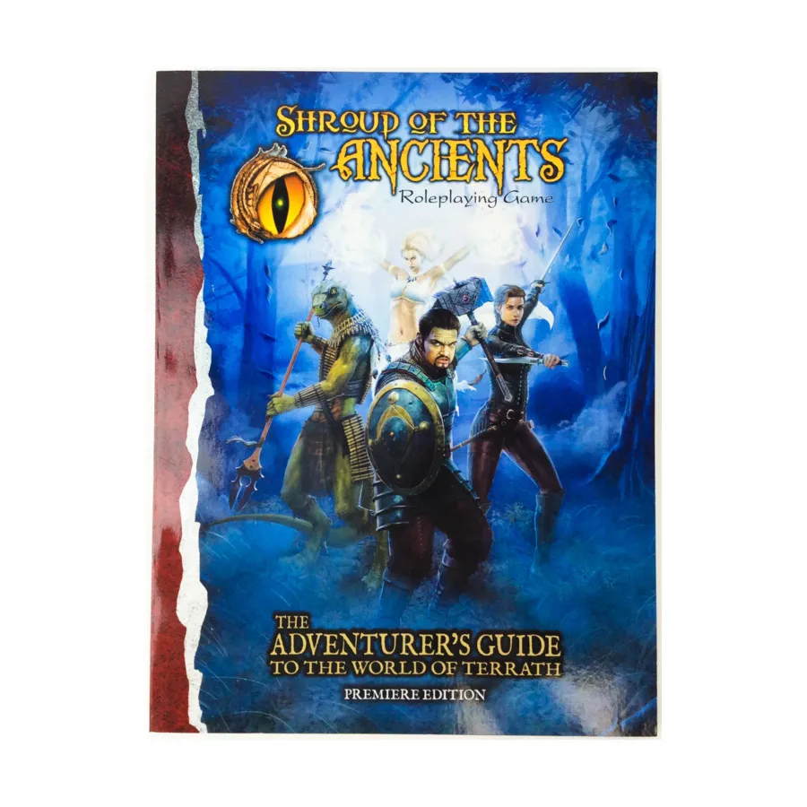 

Shroud of the Ancients - Adventurer's Guide (Premiere Edition), Roleplaying Games (Dark Tavern Press), мягкая обложка