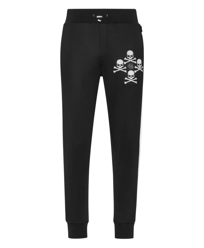 

Спортивные штаны с черепами Philipp Plein, черный