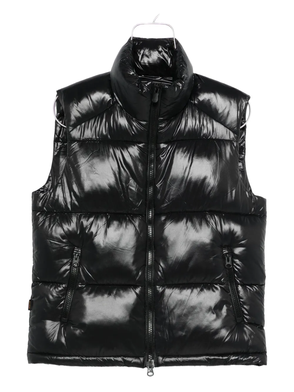 

Стеганый жилет на молнии Save The Duck, черный