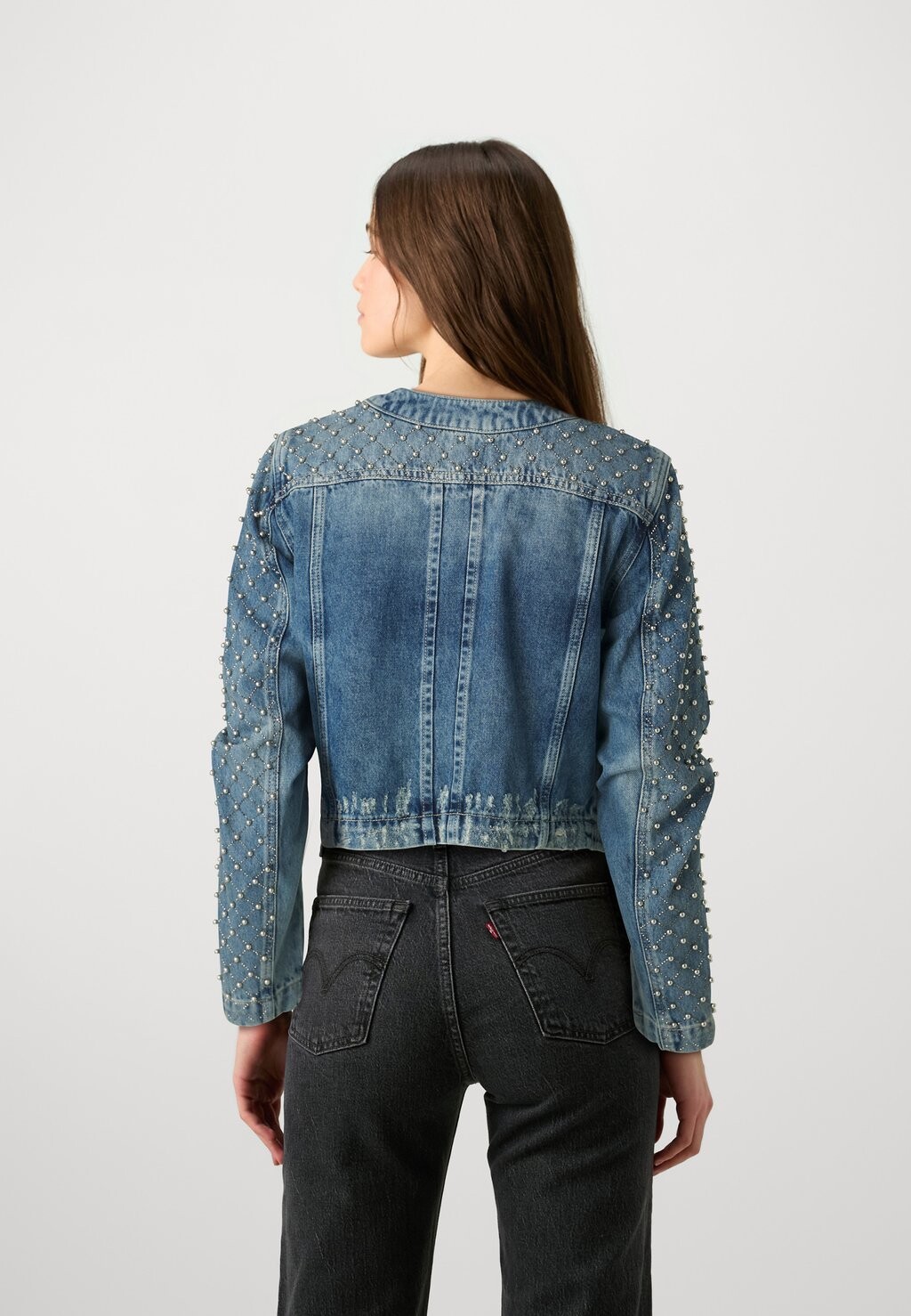 

Джинсовая куртка MARISSA JACKET Guess, синие джинсы