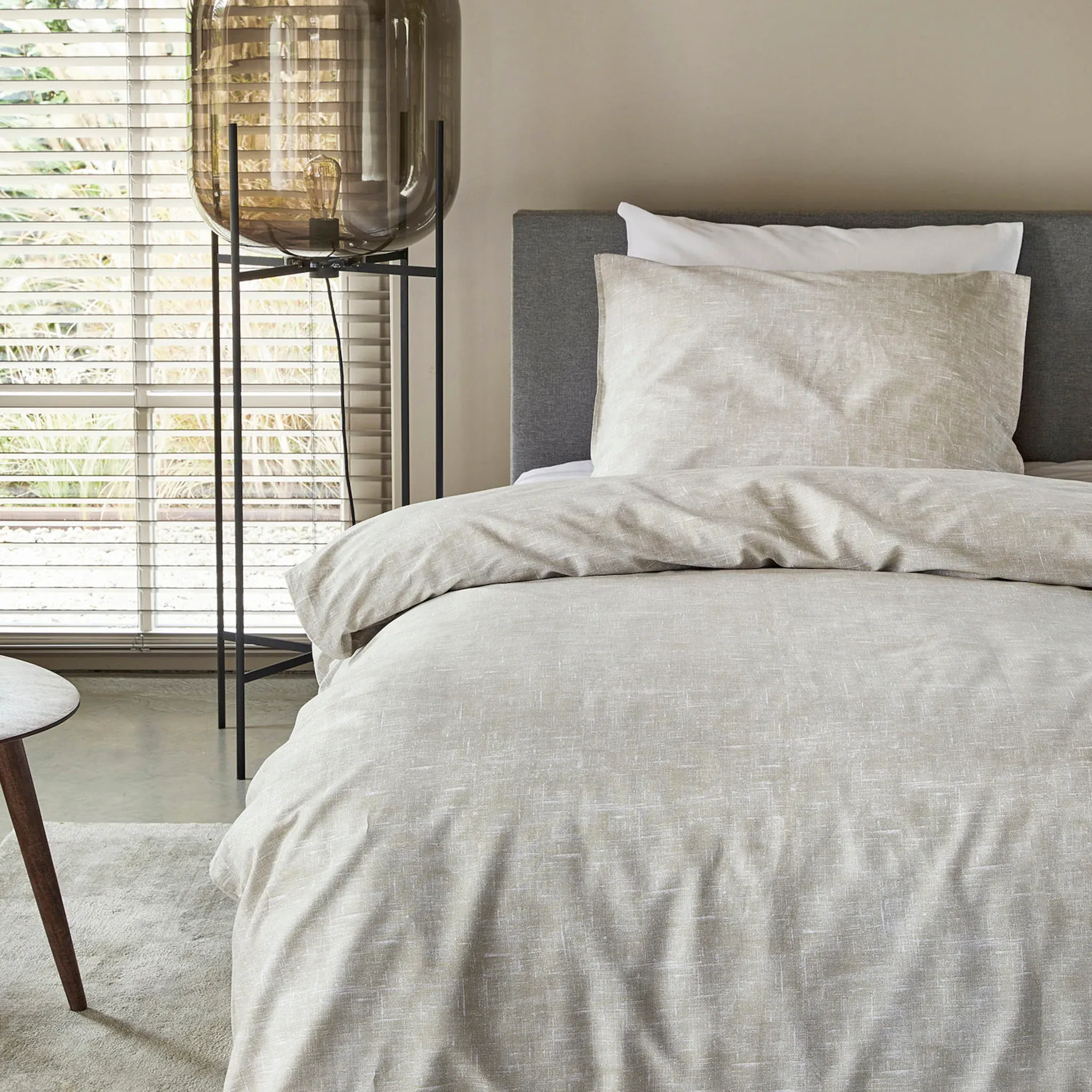 

Постельное белье Damai «Эбба со структурированным эффектом», в элегантных тонах, 100% хлопок, на молнии, бежевый