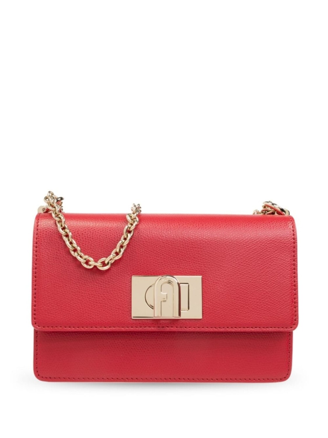 

Furla мини-сумка через плечо Ballerina, красный