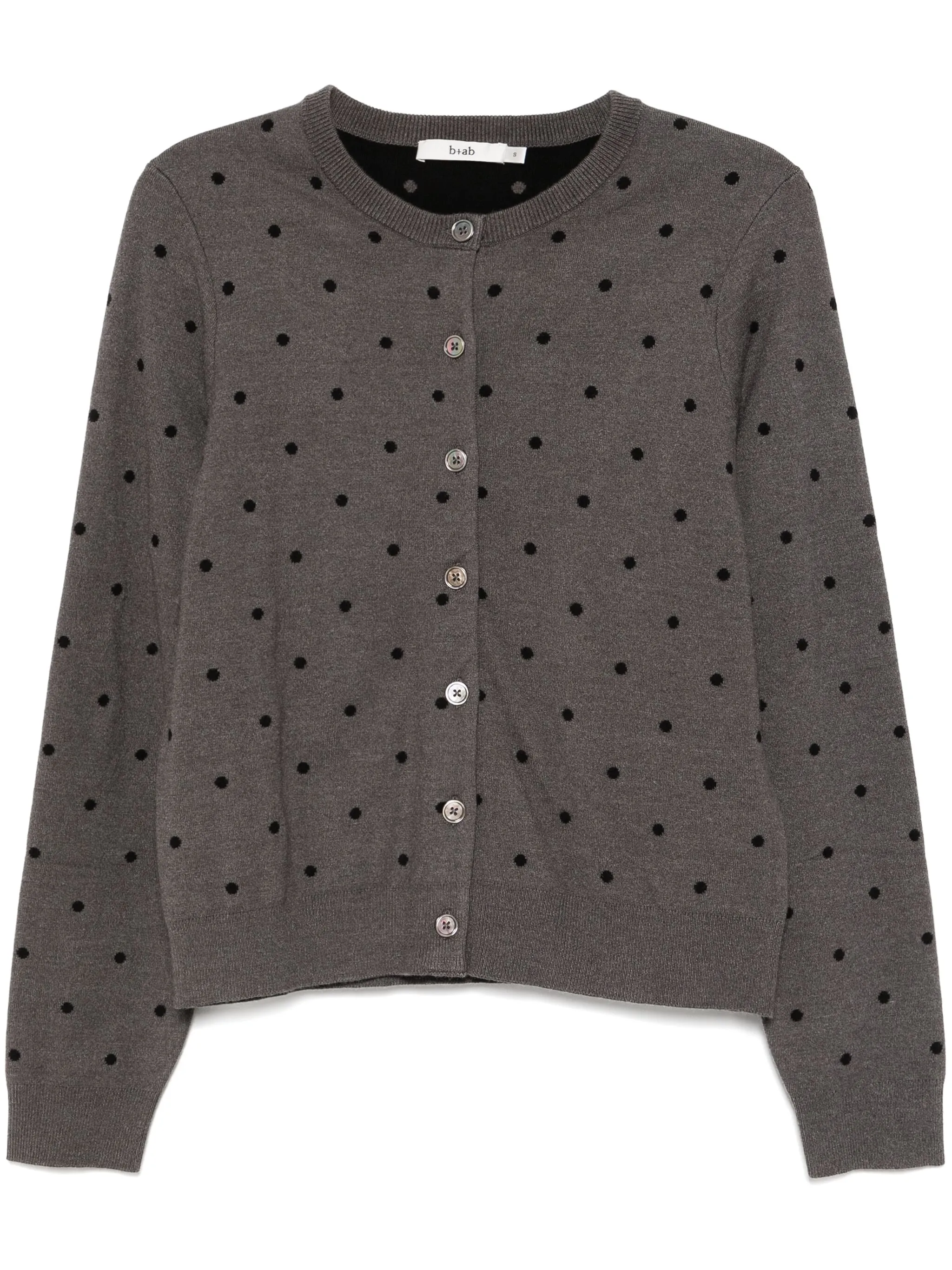 

Кардиган в горох B+Ab, серый