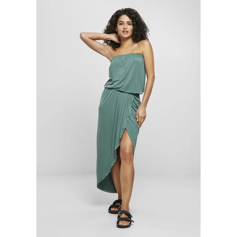 

Платье Urban Classics Bandeau, зеленый