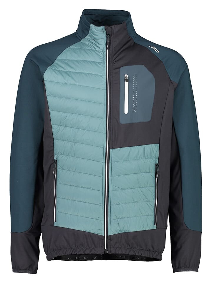 

Дождевик CMP Hybridjacke, цвет Mint/Schwarz