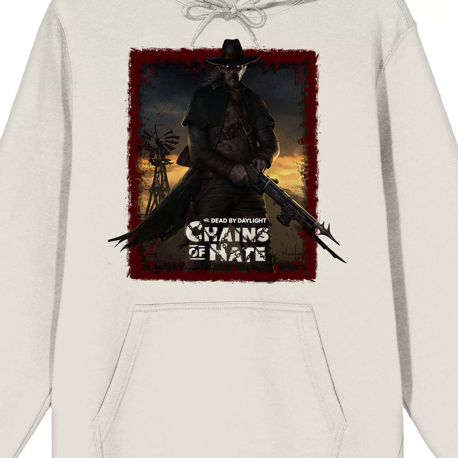 

Мужская толстовка с рисунком Dead By Daylight Chains Licensed Character