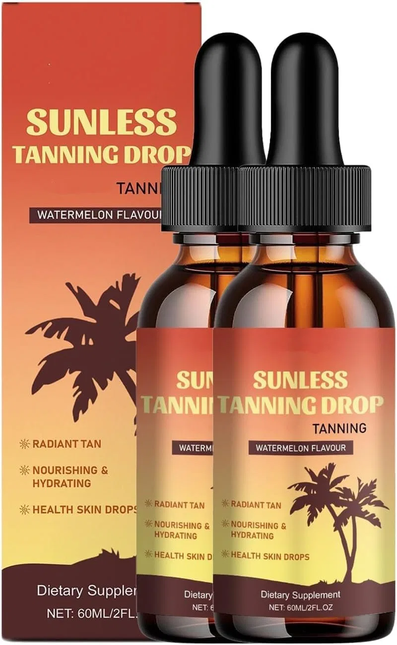 Набор для автозагара JUJUGEN Sunless Tanning Drops, 2 шт по 60 мл