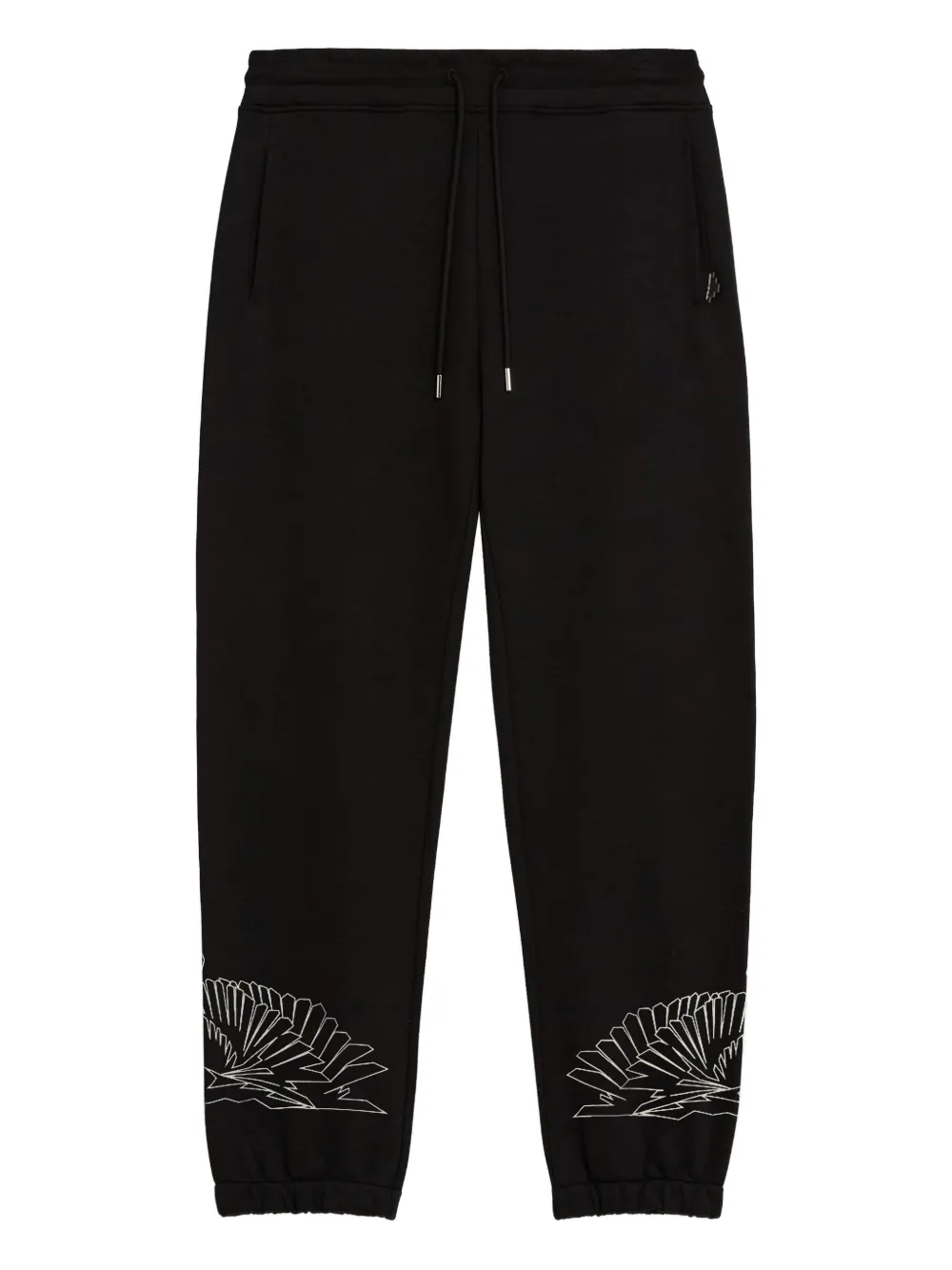 

Трикотажные брюки на завязках на талии County Of Milan, черный