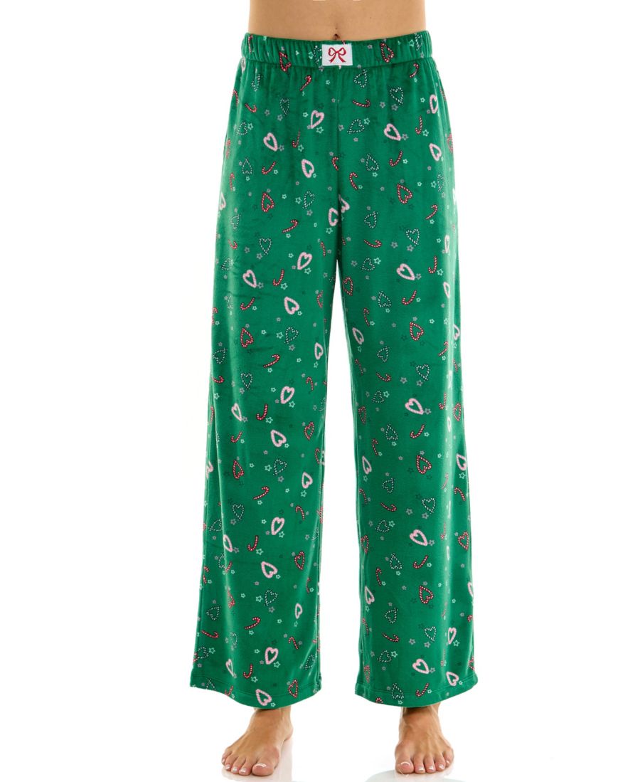 

Женские велюровые брюки с открытыми штанинами, надеваемые через голову Roudelain, Curly Canes/ultramarine Green