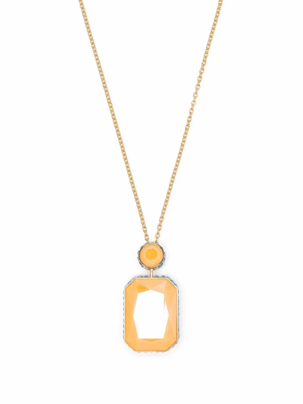 

Колье Orbit с кристаллами Swarovski, золотой