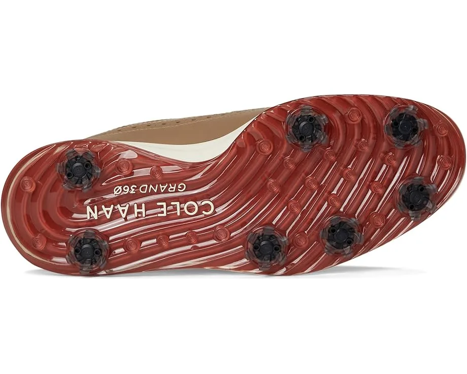 Кроссовки Cole Haan Original Grand Tour Golf Waterproof, Birch Beige/Cinnabar/Ivory Wp — фото 3