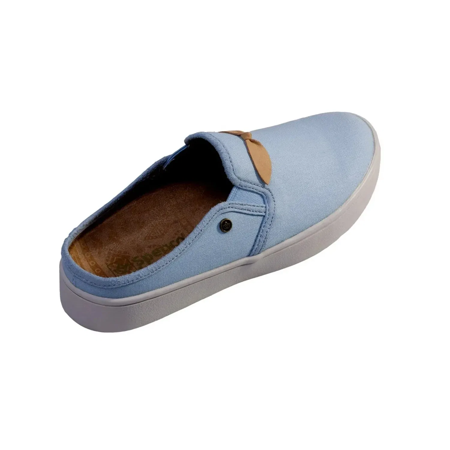 Мужские шлепанцы Spenco Andrey SP1058CBL Mule Blue Round Toe Slip On Slide HAWK2324 — фото 4