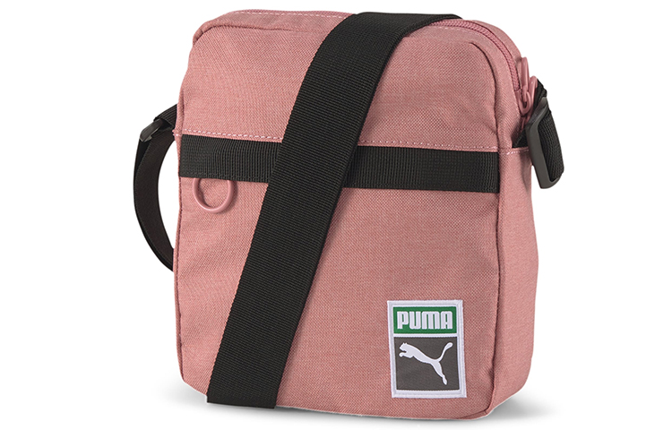 

PUMA Сумка из полиэстера, наплечные сумки, унисекс, розово-фиолетового цвета