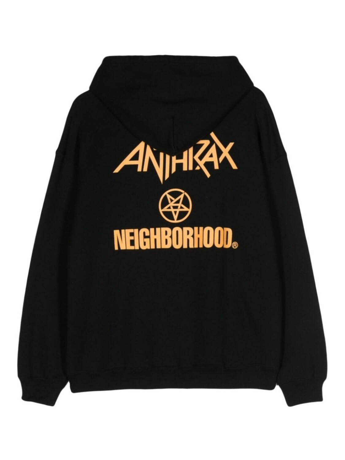 

Neighborhood худи с логотипом из коллаборации с Anthrax, черный