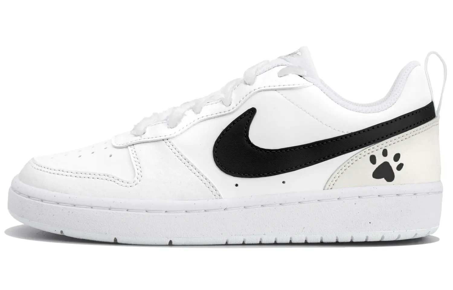 

Nike Кроссовки Court Borough Beige Black Heart Low top Skateboard Shoes Beige Black Kids'