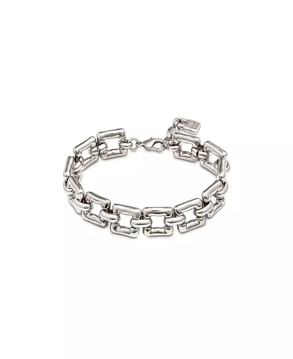 

Браслет с маленькими квадратными звеньями Unode50, silver