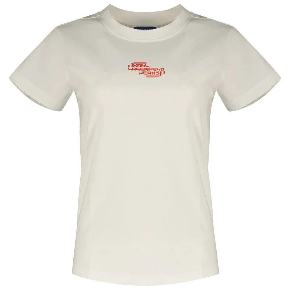 

Футболка с коротким рукавом Karl Lagerfeld Slim, белый
