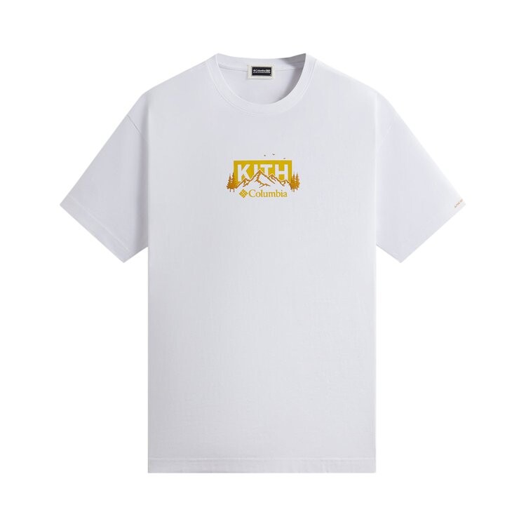 

Футболка Kith For Columbia Landscape Classic Logo Tee, белый