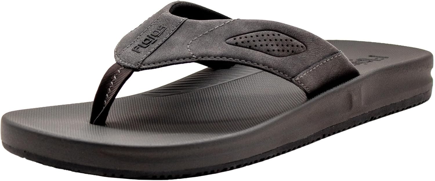 

Мужские сандалии Flojos Vincente, на кровати Memex, черный/серый